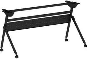 Alera ALEVA7276BK Flip and Nest Table Base