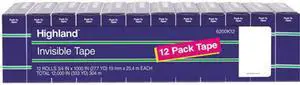 3M 6200K12 Highland Invisible Tape