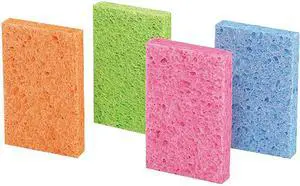 3M 7274-FD Ocelo Cellulose Sponge, 4.7" x 3" x 0.6", 4/Pack