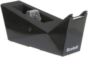 Scotch C17-MB-0 Desktop Tape Dispenser, Metallic Black