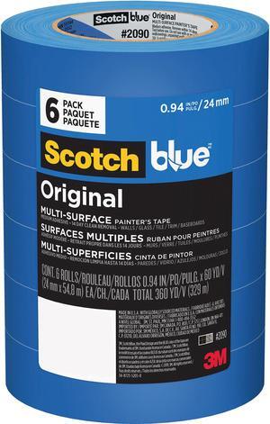 Scotch 209024EP6 Multi-Surface Painter's Tape, 6 / Pack