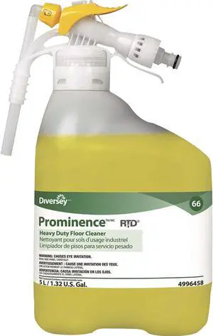 Diversey Prominence Heavy Duty Floor Cleaner - Fruity, Citrus Scent - 169.1 fl oz (5.3 quart)  94996458