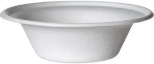 Eco-Products EP-BL12NFA Vanguard Renewable & Compostable Sugarcane Bowls - 12oz - No PFAS Added