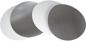 Durable Packaging L280500 Flat Board Lids for 8" Round Containers, 500 Lids