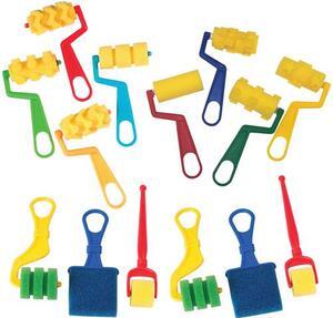 Pacon AC9852 Creativity Street Creativity Street Foam Rollers & Brush Pack
