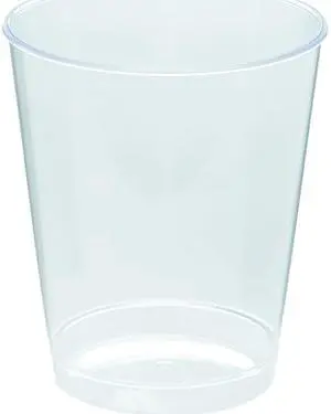 WNA WNA T8T Comet Plastic Tumbler, 8 oz., Clear, Tall, 25/Pack