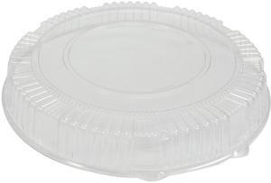 WNA WNA A12PETDM Caterline Dome Lids, Plastic, 12" Diameter , 2 3/4" High, Clear