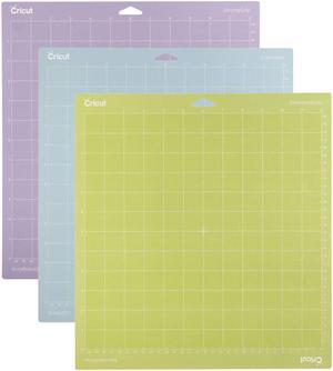 Cricut Craft Cutting Mat Variety -12" x 12"  - Green, Blue, Purple - 3/Pack   2003546