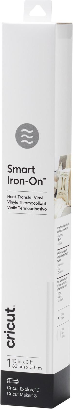 Cricut Smart Iron-On White | 1 Roll 13inx3ft 2008481