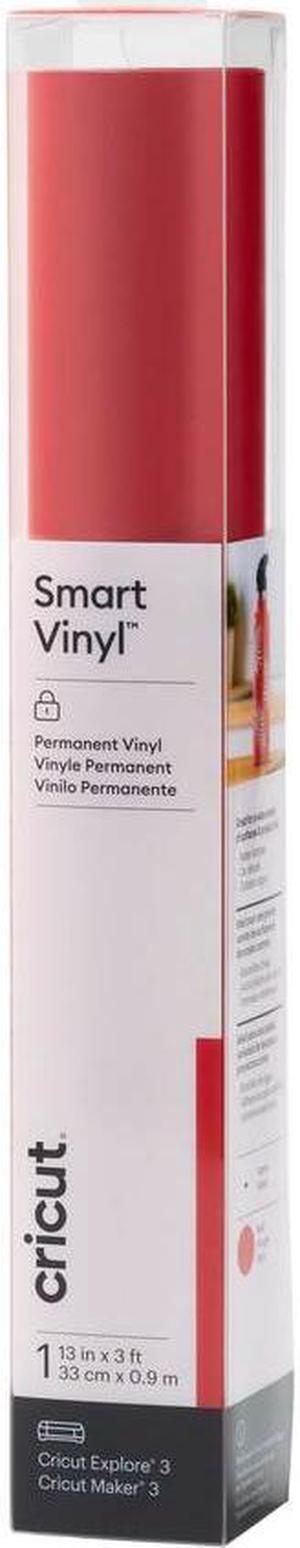 Cricut Smart Vinyl - 13" x 36" - Permanent - Red  2008508