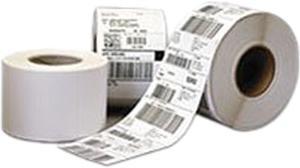 Cognitive 03-02-1520 Direct Thermal Paper Labels, 1.15" x 1", 4.75"OD, 1.5" Core, Perforated, 3370 Labels/Roll - 1 Case (12 Rolls)