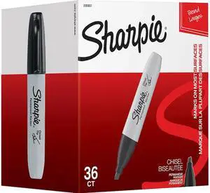 Sharpie 2083007 Chisel Tip Permanent Marker