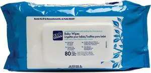 PDI Nice'n Clean Baby Wipes 80Wipes/Pack - 12Pack/Carton M233XTCT