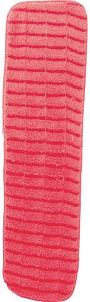 IMPACT IMP LWRS18 Microfiber Wet Mops, 18 x 5, Red