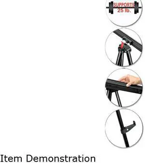 Mastervision FLX09101MV Telescoping Tripod Display Easel