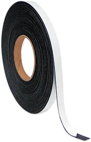 Mastervision FM2321 Magnetic Adhesive Tape Roll - Black