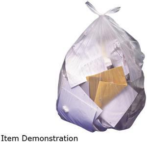 Heritage V8646HN R01 High-Density Waste Can Liners, 56 Gallon, 14 microns, 43" x 46", Natural, 200/Carton