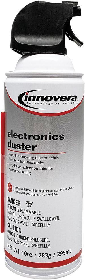 Innovera IVR10010 Compressed Air Duster Cleaner, 10 oz. Can