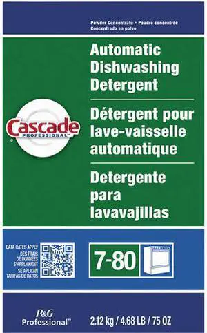 Cascade 59535EA Automatic Dishwasher Powder, Fresh Scent, 75 oz. Box Cascade 59535EA Automatic Dishwasher Powder, Fresh Scent, 75 oz. Box