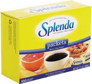 Splenda JON 200022 No Calorie Sweetener Packets, 0.035 oz Packets, 1200 / Carton