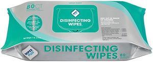WipesPlus 37701 Disinfecting Wipes Refill Pack, 80 count