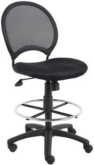 Boss Office Supplies B16215 Mesh Drafting Stool