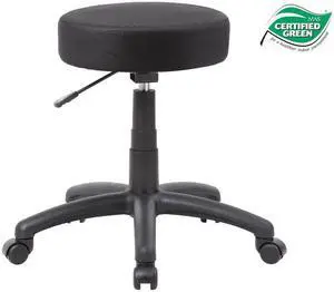 Boss Office Supplies  B210-BK  The DOT stool, Black
