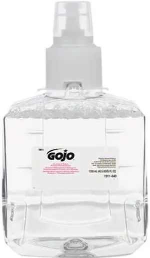 GOJO 191102EA Clear & Mild Foam Handwash Refill, Fragrance-Free, 1200mL Refill, 1 Each