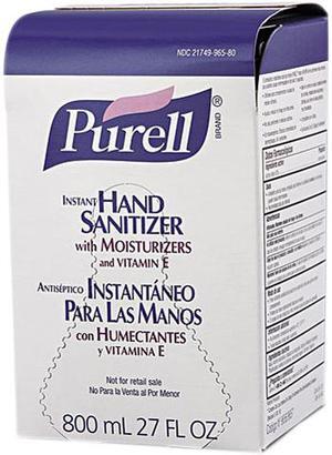 GOJO GOJ 9657-12 PURELL Bag-In-Box Instant Hand Sanitizer Refills GOJO GOJ 9657-12 PURELL Bag-In-Box Instant Hand Sanitizer Refills