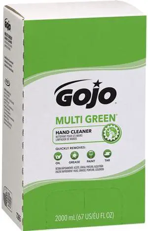 GOJO 726504CT Multi Green Hand Cleaner - Citrus Scent - 67.6 fl oz (2 L)