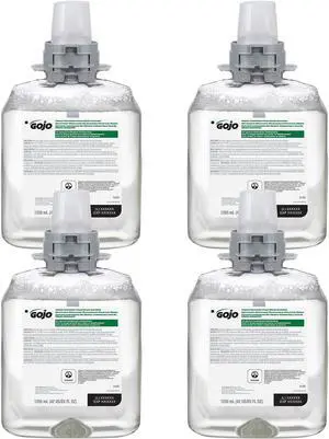 GOJO 516504CT Green Certified Foam Hand Cleaner 1250 mL Refill for GOJO FMX-12 Dispenser