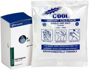 First Aid Only FAE-6012 Instant Cold Compress, 5" x 4", 1 Each