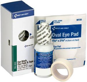 First Aid Only FAE-6022 Eyewash Set with Eyepads and Adhesive Tape