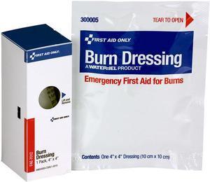 First Aid Only FAE-7012 SmartCompliance Refill Burn Dressing, 4" x 4", White