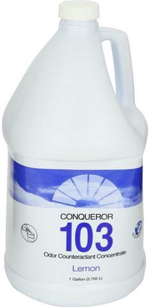 Fresh Products FRS 1-WB-LE Conqueror 103 Odor Counteractant Concentrate, Lemon, 1 Gallon
