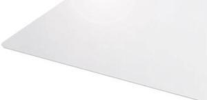 Floortex ER1113423ER Cleartex Ultimat Polycarbonate Chair Mat for Low / Medium Pile Carpet, 48" x 53", Clear