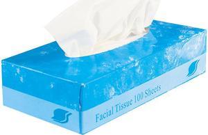 Generic GENFACIAL30100B Boxed Facial Tissue, 2-Ply, White, 100 Sheets/Box