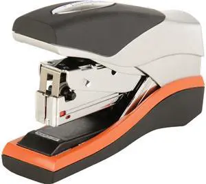 Swingline S7087842 Optima 40 Compact Stapler, 40-Sheet Capacity, Black/Silver/Orange