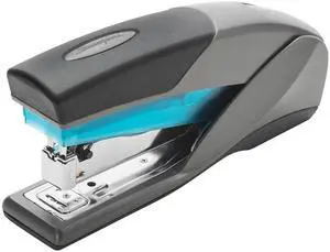 Swingline S7066404A Optima 25 Reduced Effort Stapler, 25-Sheet Capacity, Slate Gray/Blue