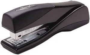 Swingline S7087810J Optima Grip Full Strip Stapler, 25-Sheet Capacity, Graphite Black