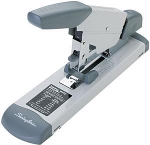 Swingline S7039002S Deluxe Heavy-Duty Stapler, 160-Sheet Capacity, Platinum