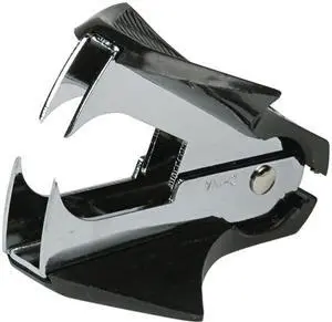 Swingline S7038101Q Deluxe Staple Remover, Extra Wide, Steel Jaws, Black