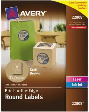 Avery Easy Peel Print-to-the-Edge Label