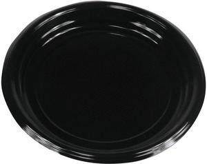 Boardwalk BWKPLTHIPS9BL Hi-Impact Plastic Dinnerware, Plate