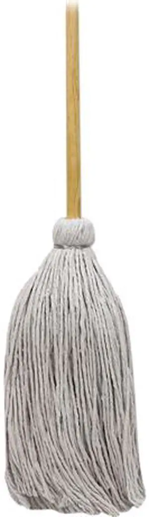 Boardwalk BWKCD50024S Mop Head, Cotton, Cut-End, White, #24 Handle Deck, 6/Carton