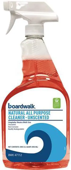 Boardwalk 954100-12ESSN All-Natural Bathroom Cleaner, 32 oz Spray Bottle, 12/Carton
