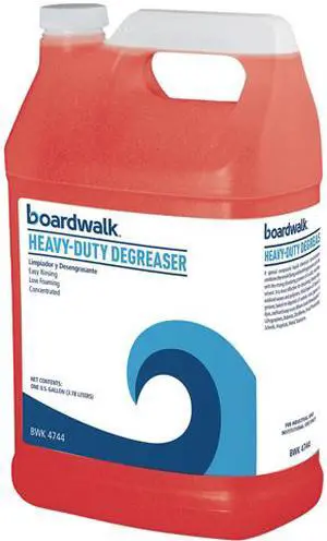 Boardwalk 597400-41ESSN Heavy-Duty Degreaser, 1 Gallon Bottle, 4/Carton