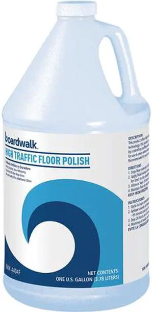 Boardwalk 132000-41ESSN High Traffic Floor Polish, 1 gal Bottle, 4/Carton