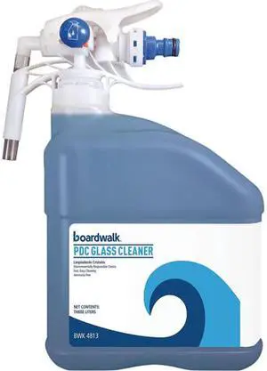 Boardwalk 953300-39ESSN PDC Glass Cleaner, 3 Liter Bottle, 2/Carton