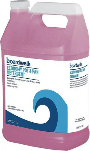 Boardwalk BWK7714EA Industrial Strength Pot and Pan Detergent, 1 Gal Bottle